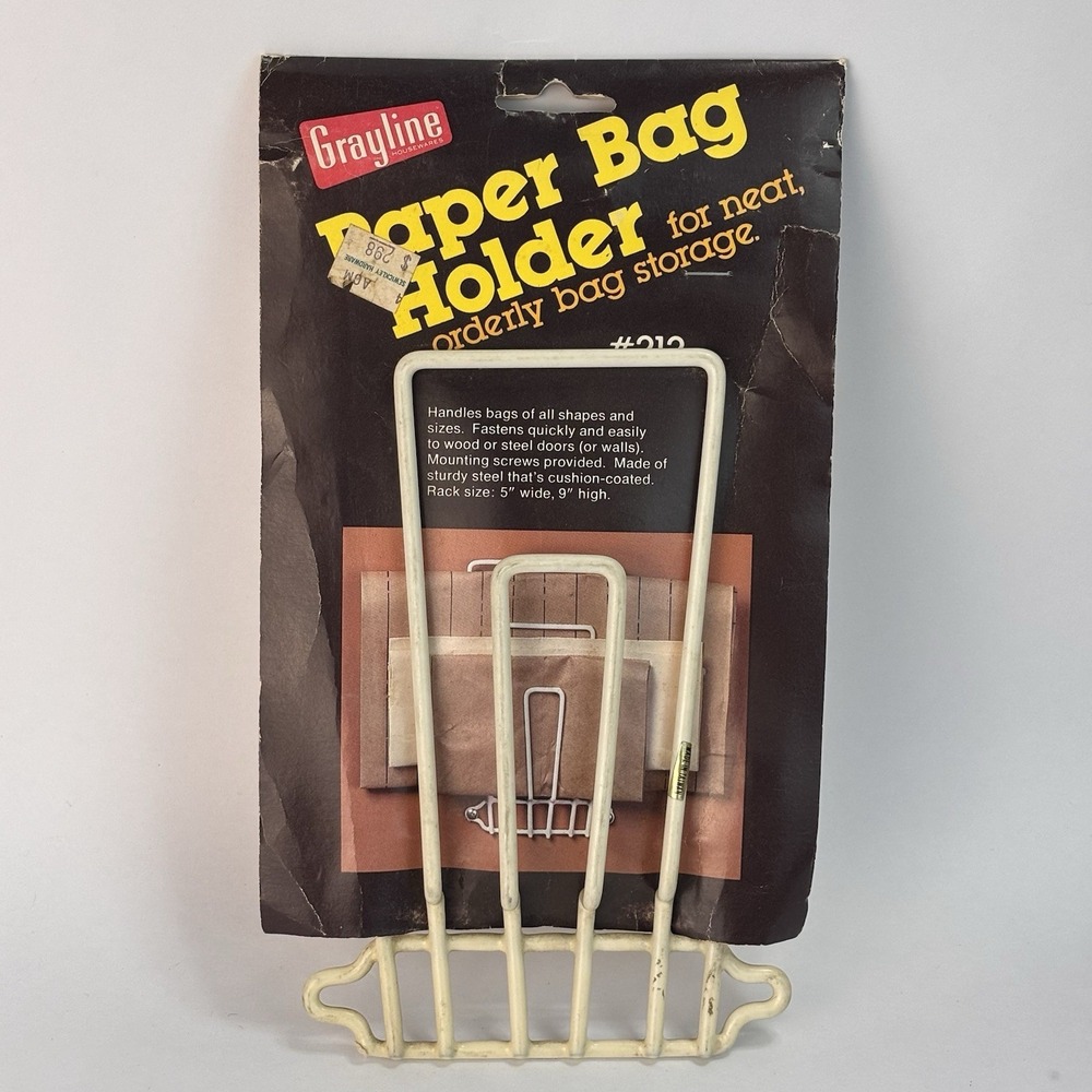 Vintage Grayline Paper Bag Holder NEW USA Made